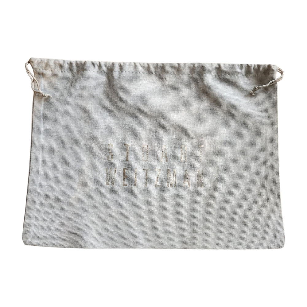 Stuart Weitzman Storage Bag Drawstring Dust Cover 13"x10"